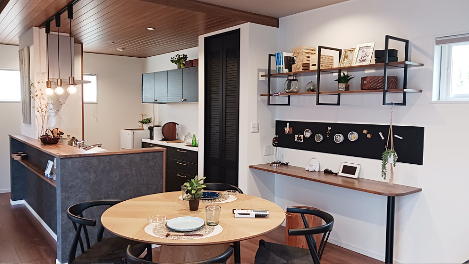 家族が集うリビング