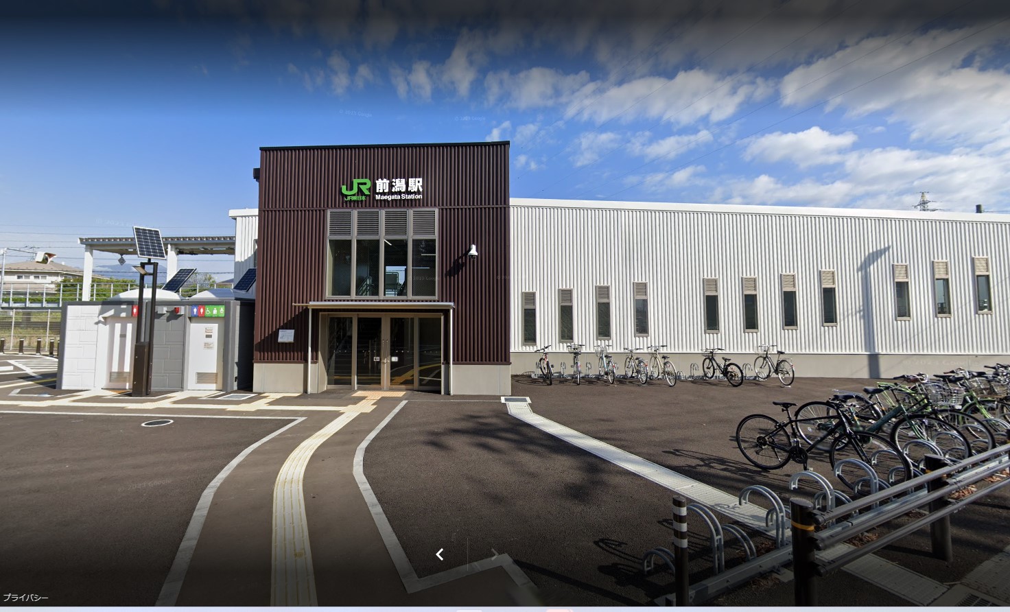 前潟駅まで　1000ｍ