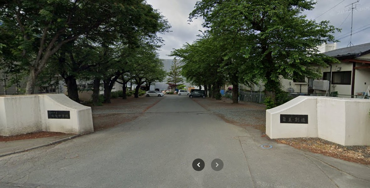 北陵中学校まで　1900ｍ