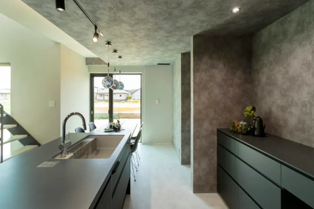 高性能樹脂サッシが可能にする大開口プランの家