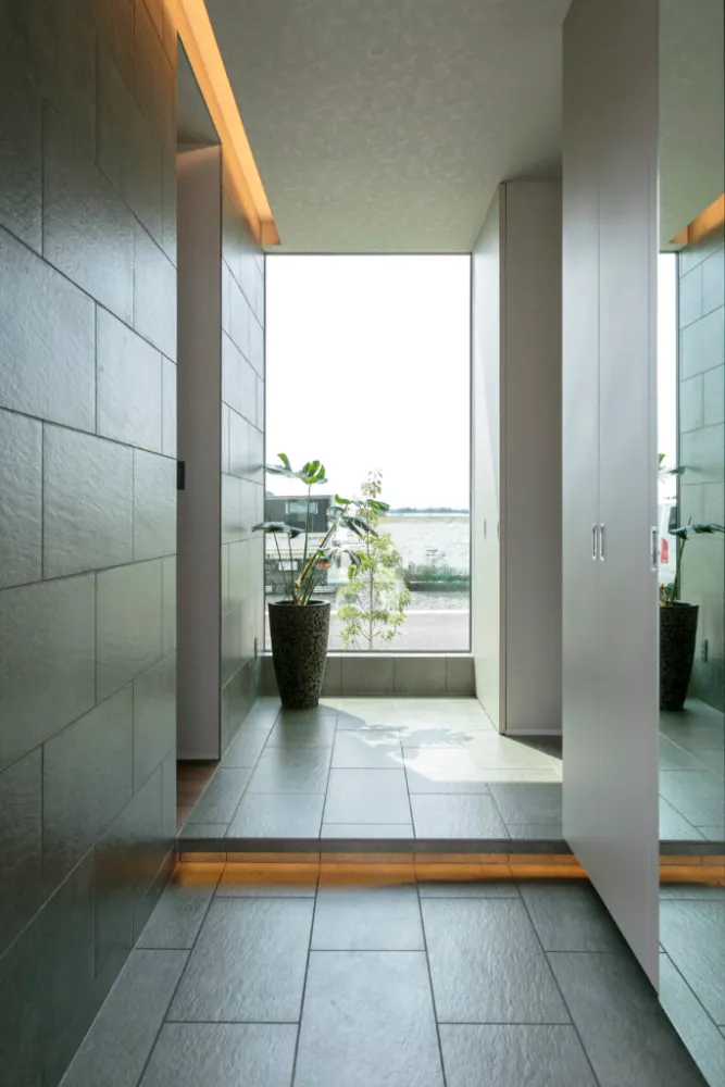 街並みづくりに配慮した角地の家