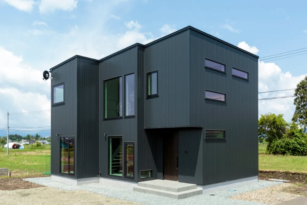 高性能樹脂サッシが可能にする大開口プランの家