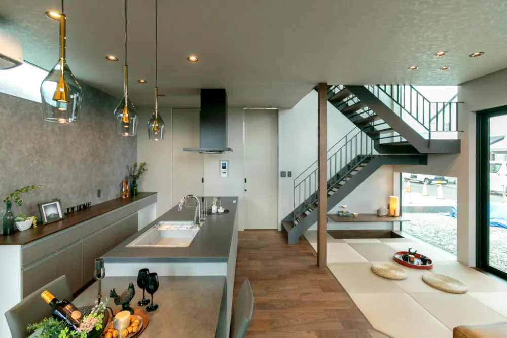 街並みづくりに配慮した角地の家