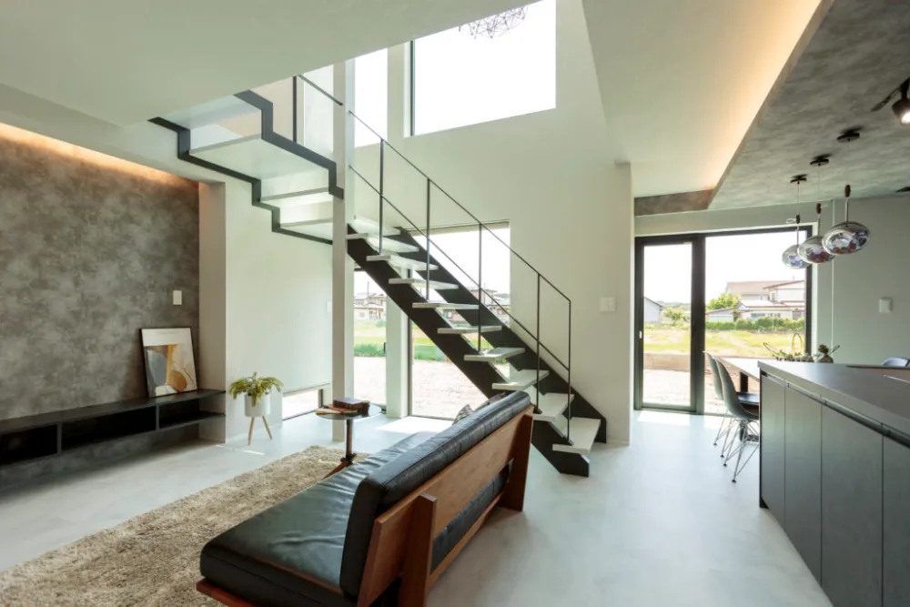 高性能樹脂サッシが可能にする大開口プランの家