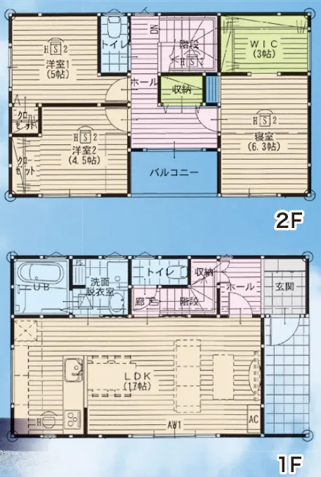 生活動線とプライベート空間のバランスを考えた暮らしやすい間取り