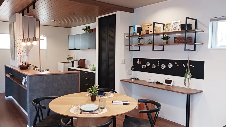 家族が集うリビング