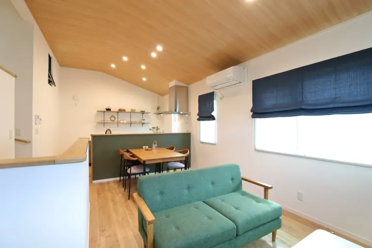 プライベートリビングの家