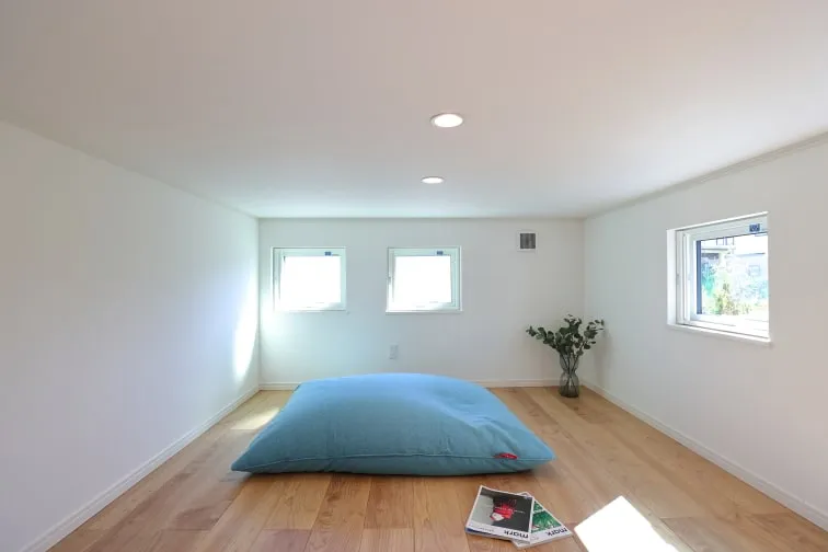 プライベートリビングの家