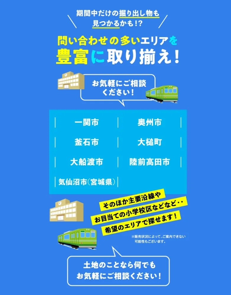 一関展示場　土地フェス®2026