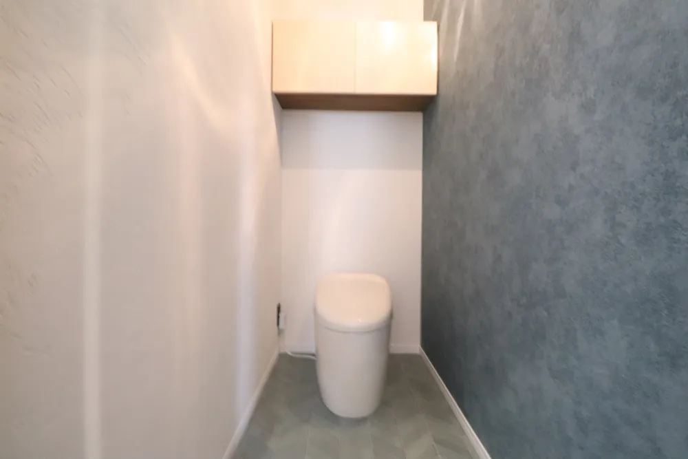 和灯りの畳スペースがある家