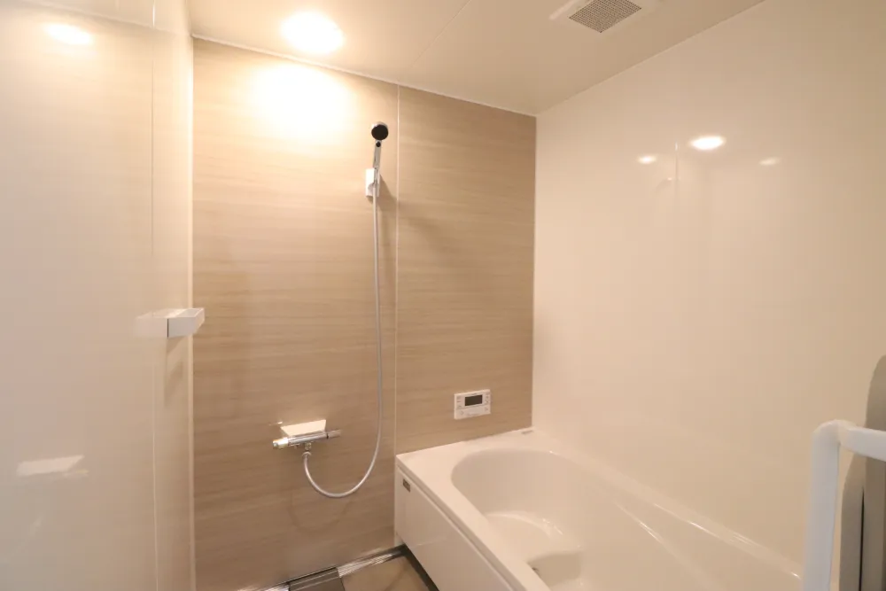 【お風呂】壁マグネットでスッキリ空間♪