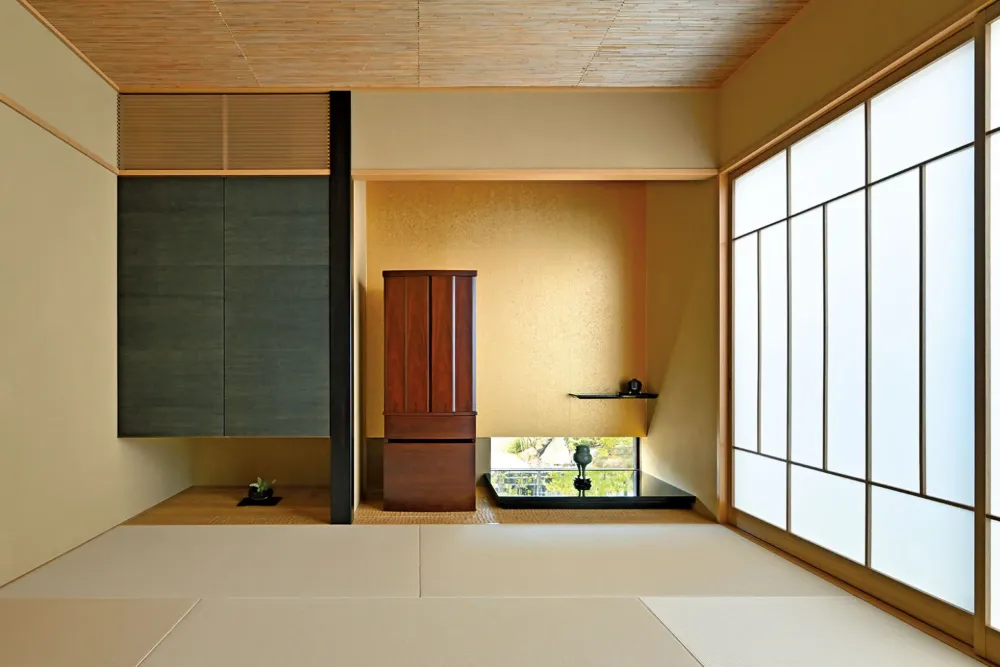 木や石、緑が心地よさと豊かさを生む平屋