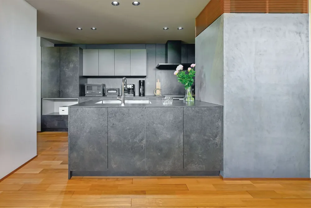 モールテックスはキッチンに