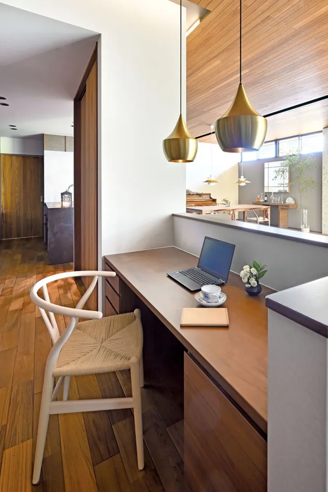 木や石、緑が心地よさと豊かさを生む平屋