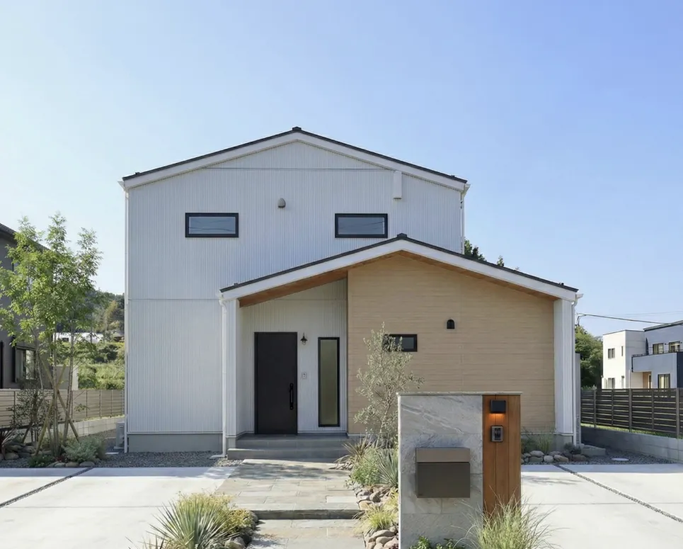 ダウンフロア×スキップフロアの家