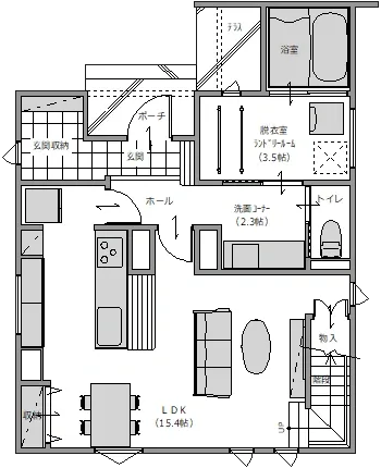家中快適な全館空調モデルハウス 家事ラク設備を惜しみなく採用して家事負担０に！
