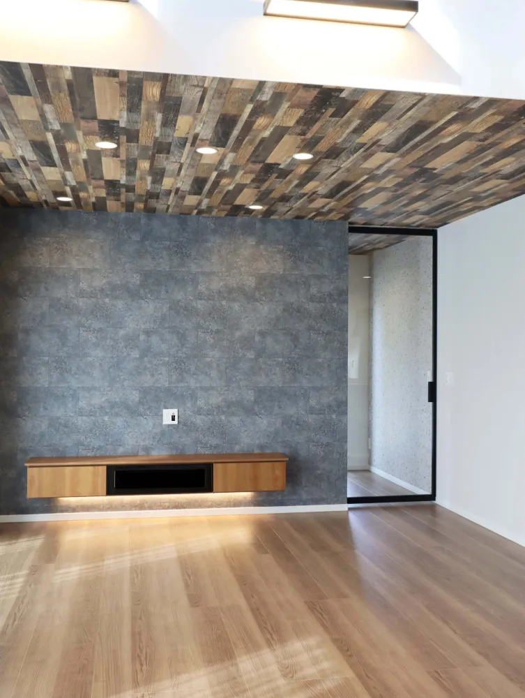 ヴィンテージウッドの天井