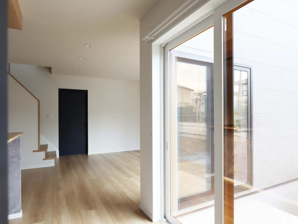 L字リビングがつなぐ、家族とワンちゃんの暮らし