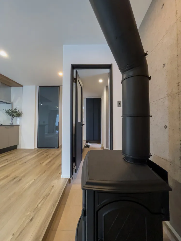 薪ストーブ×家事ラク動線の最強間取りの家