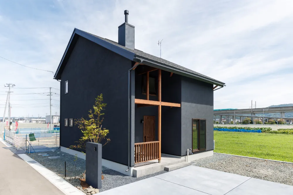 家族とつながる回遊動線のある家