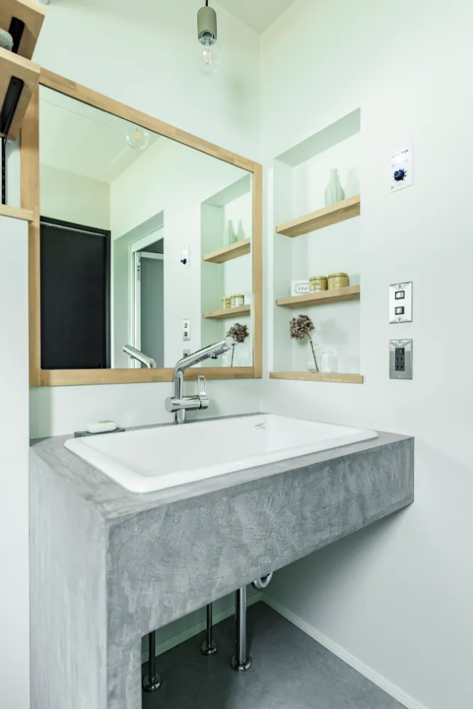 魅せるアウトドアギアと隠す生活感をしっかり分けて