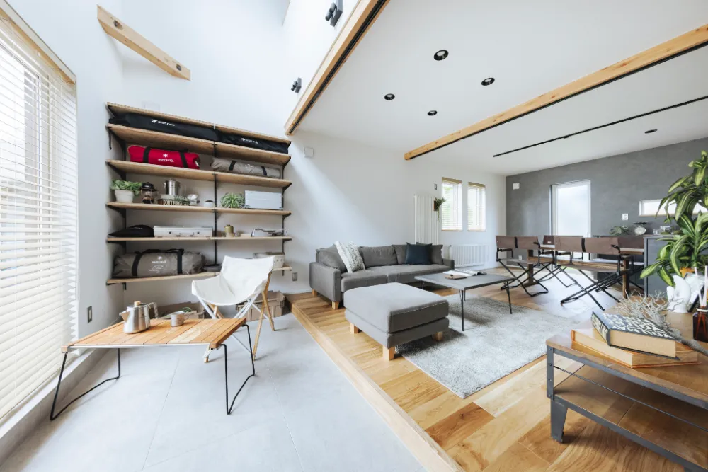 スノーピーク愛好家が建てたこだわりの家