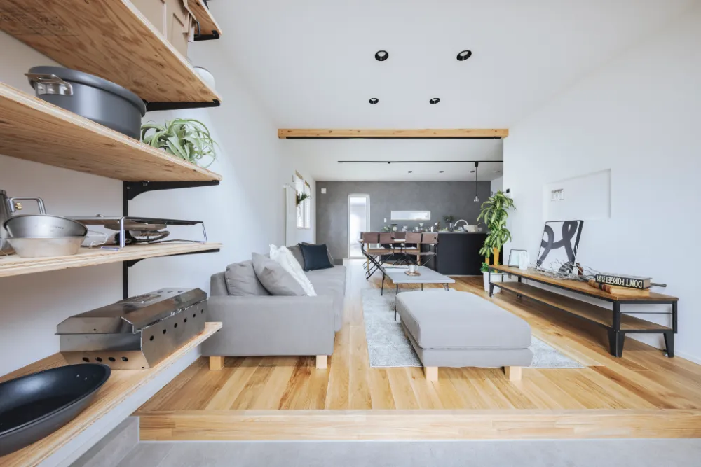 スノーピーク愛好家が建てたこだわりの家