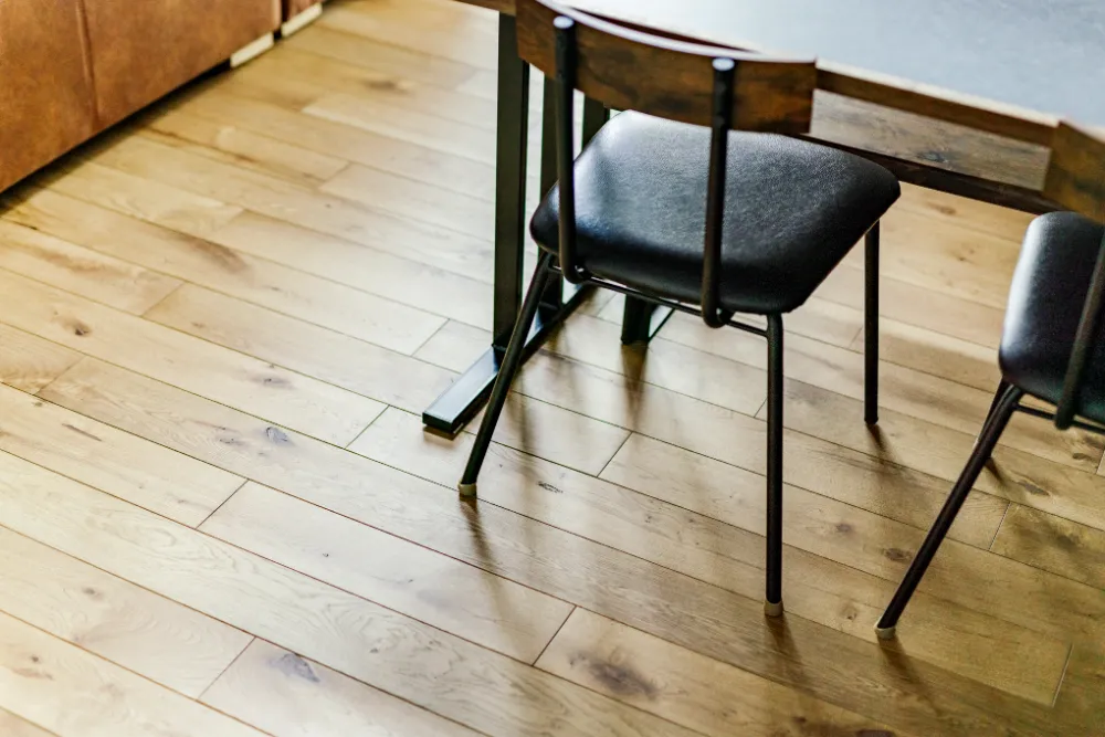 落ち着いた木のぬくもりを重視した家