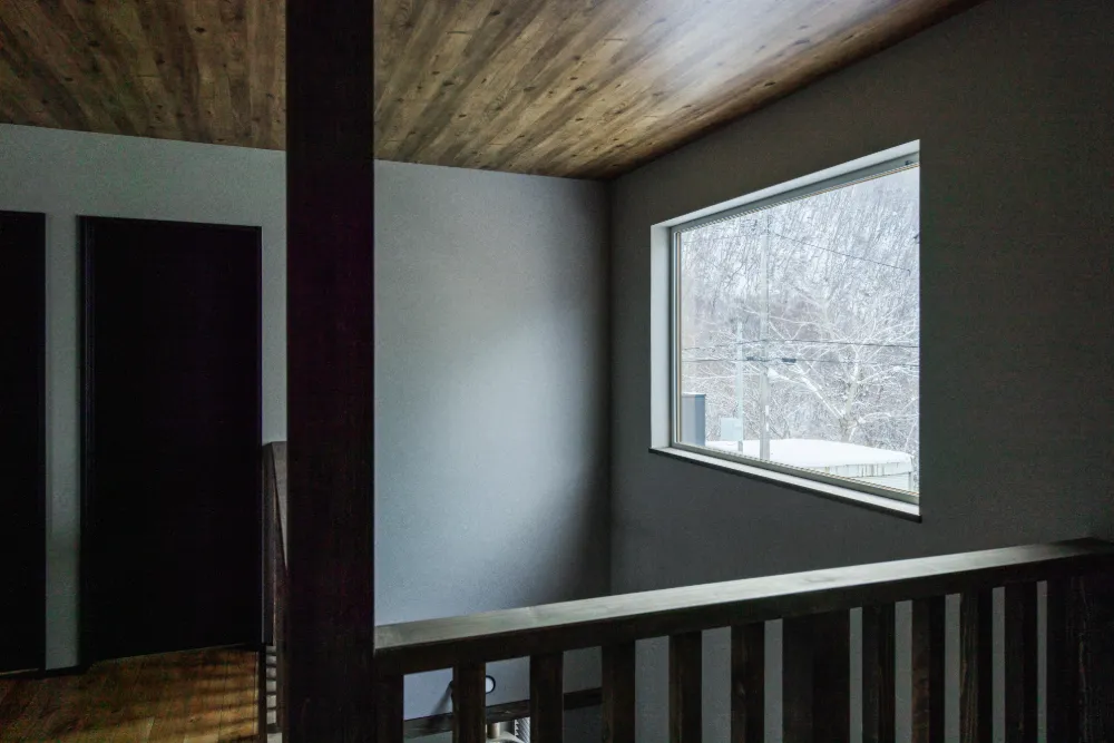 落ち着いた木のぬくもりを重視した家