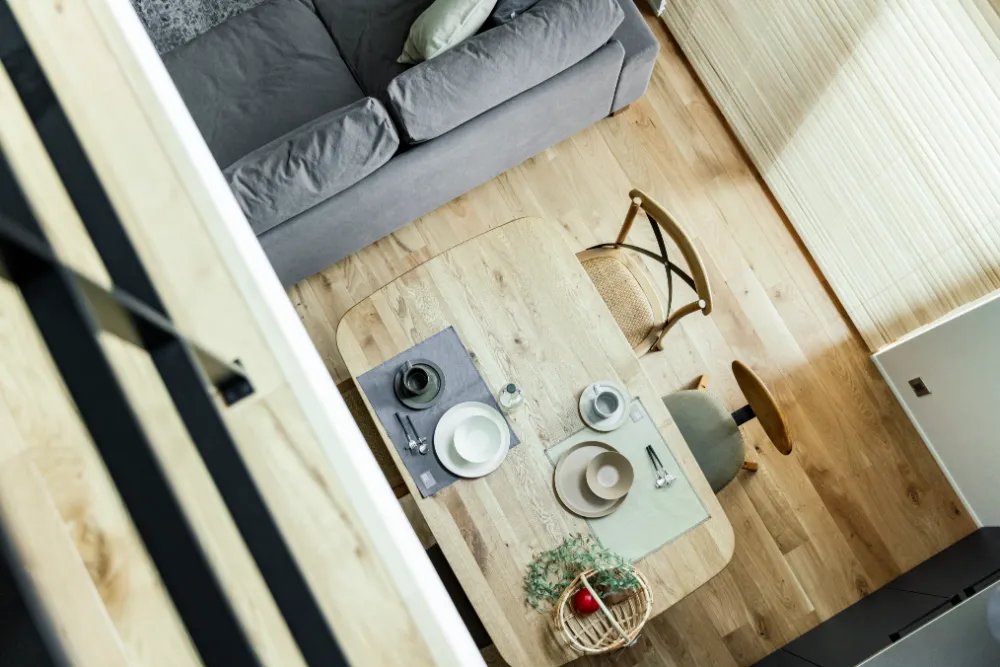 魅せるアウトドアギアと隠す生活感をしっかり分けて